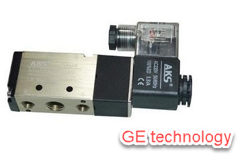 Van điện từ khí nén AKS 4V310-10, 4V310-08, Van điện từ 4V310-10, 4V310-08 AKS