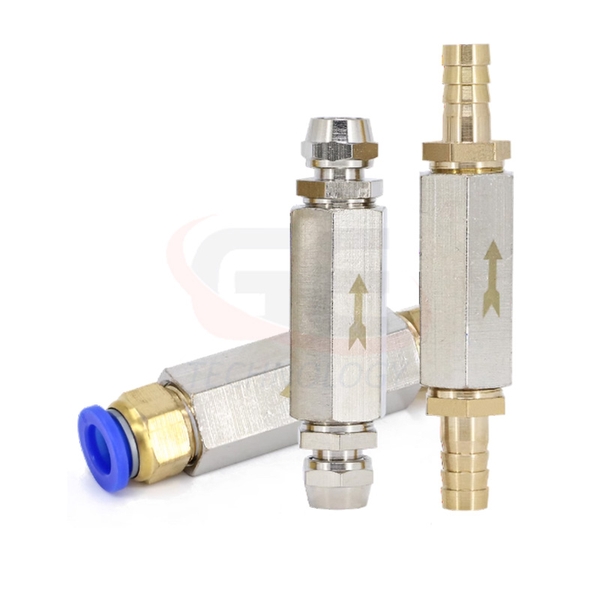 Van một chiều khí nén CV-01/02/03/04 van một chiều 1/8-1/4-3/8-1/2 inch CV-01, CV-02, CV-03, CV-04