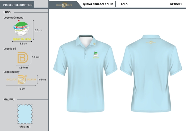 ÁO THUN CÓ CỔ VẢI TRƠN - SOLID FABRIC POLO SHIRT