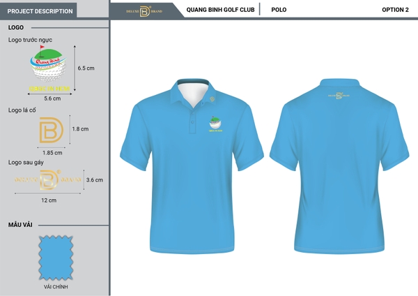 ÁO THUN CÓ CỔ VẢI TRƠN - SOLID FABRIC POLO SHIRT