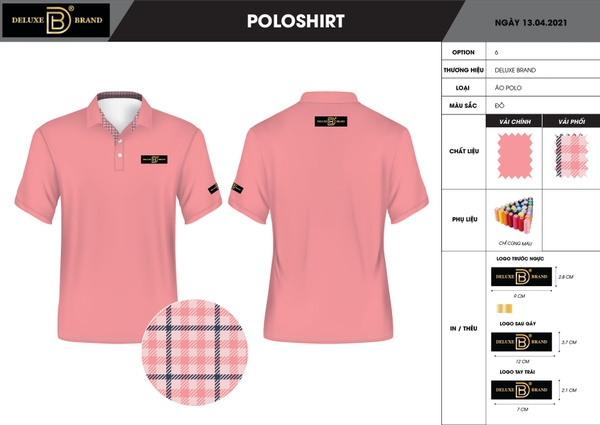ÁO THUN CÓ CỔ VẢI TRƠN - SOLID FABRIC POLO SHIRT