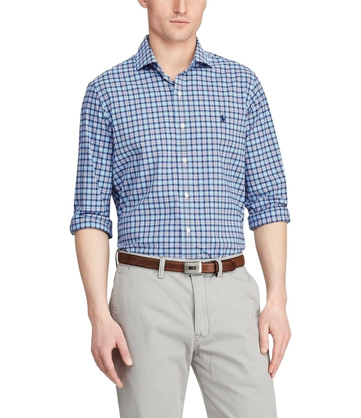 Áo sơ mi Nam Polo Ralph lauren tay dài caro nhiều màu
