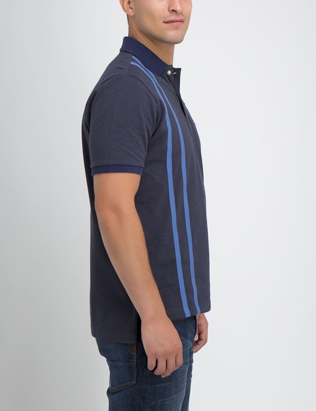 Áo thun nam US polo Assn xanh sọc ngang