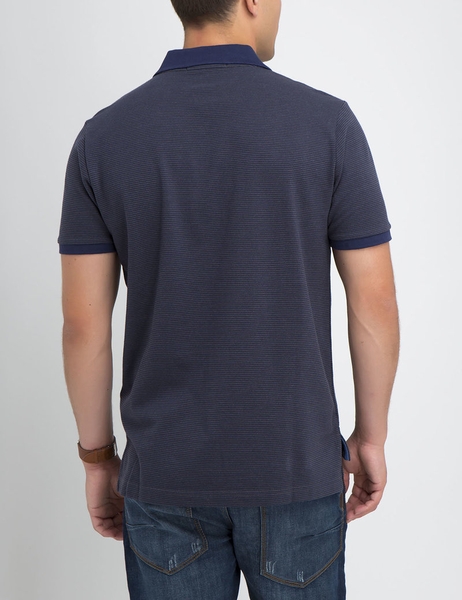 Áo thun nam US polo Assn xanh sọc ngang
