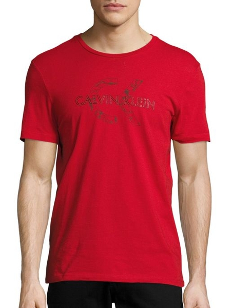 Áo thun Nam T.Shirt Calvin Klien đỏ L