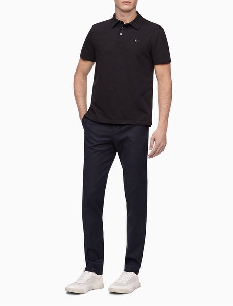 Áo thun nam calvin klein đen with Cotton Monogram Logo
