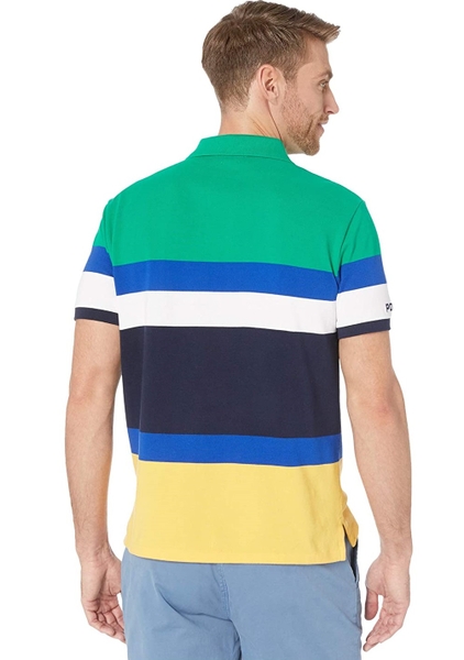 Áo thun Nam Polo Ralph lauren phối 3 màu Custon Slimfit