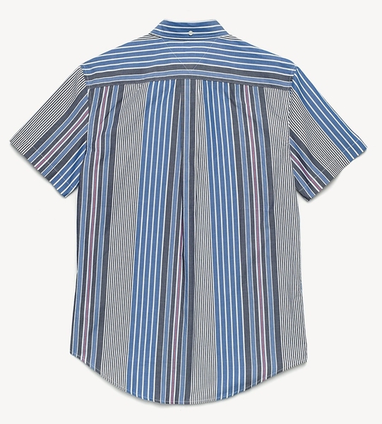 Áo sơ mi nam Tommy Hilfiger tay ngắn sọc