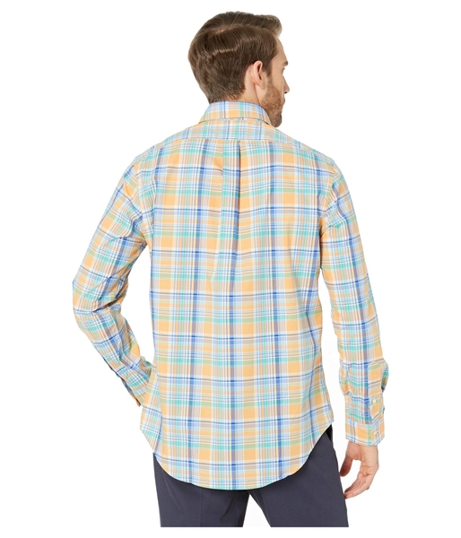 Áo sơ mi nam Polo Ralph lauren dài tay caro gạch with ngựa xanh