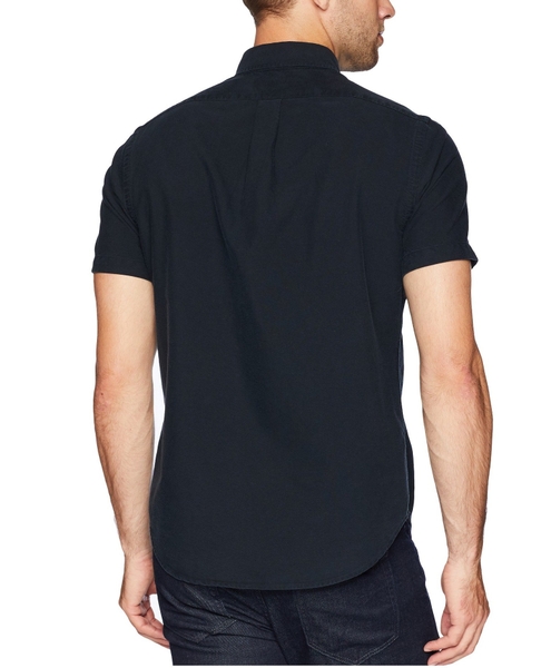 Áo sơ mi nam Polo Ralph lauren tay ngắn đen