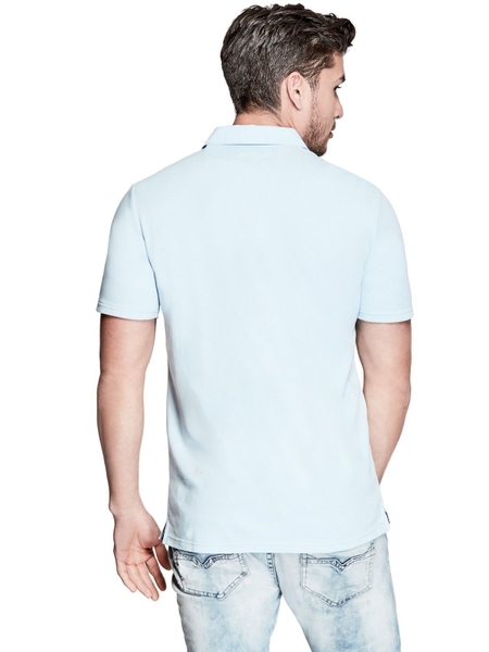 Áo thun Nam Guess xanh nhạt L Slim