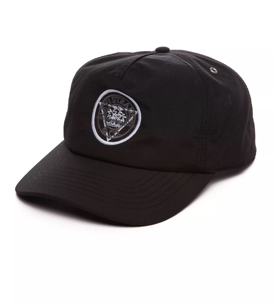 Nón nam Levis màu rêu đen phối logo tròn