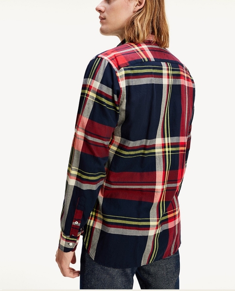 Áo sơ mi nam Tommy Hilfiger tay dài caro TH Warm Plaid