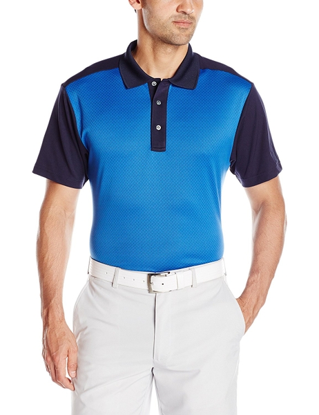 Áo thun Nam thể thao - PGA TOUR – Trắng - xanh đen