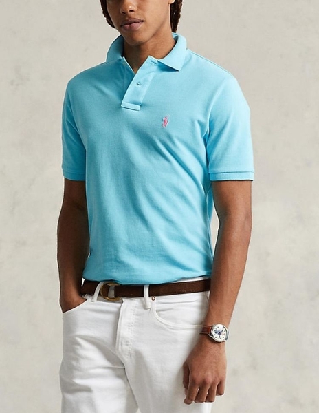 Polo ralph lauren classic áo thun nam màu xanh mẫu mới