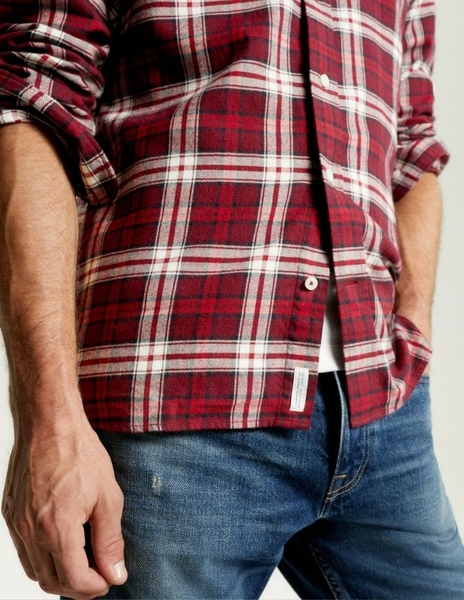 Áo sơ mi Tommy Hilfiger caro cao cấp chính hãng mẫu mới