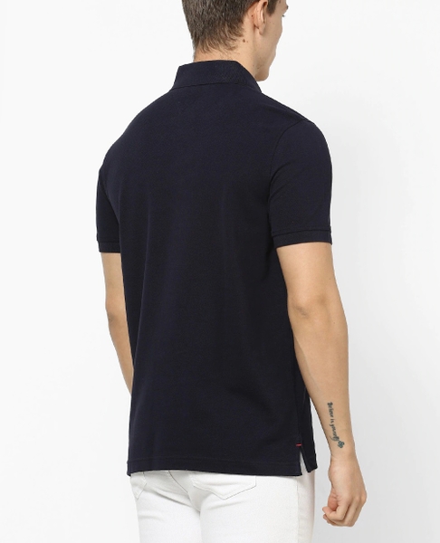 Áo thun nam Tommy Hilfiger Xanh Navy phối thêu chữ