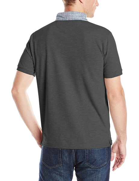 Áo thun Nam US Polo  Assn - Xám cổ Jeans