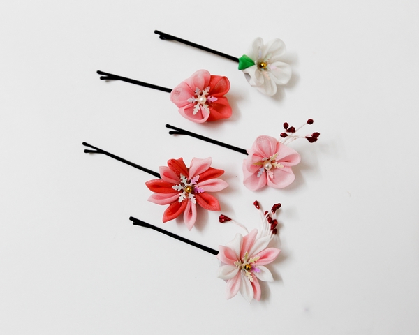Kanzashi – Nơ hoa cài đầu – Vẻ đẹp nhẹ nhàng