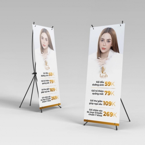 Những lợi ích và lưu ý khi thiết kế Standee trong nhà hàng