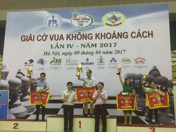 Giải cờ vua không khoảng cách lần IV - 2017