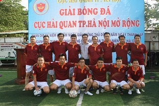 Giải bóng đá Cục Hải quan TP Hà Nội mở rộng