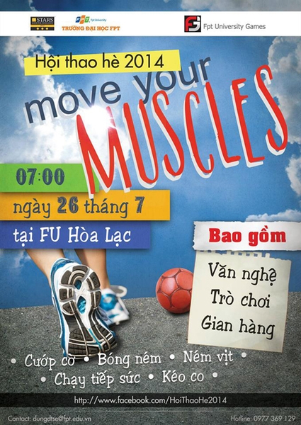 Cờ lưu niệm FPT - hội thao hè 2014