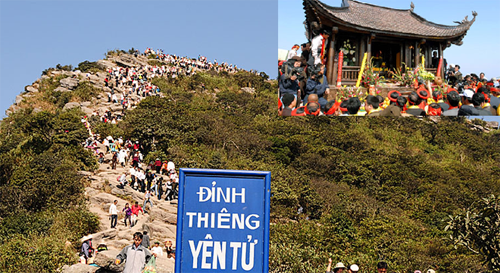 Lá cờ Phật giáo lớn nhất thế giới sẽ được treo tại Yên Tử