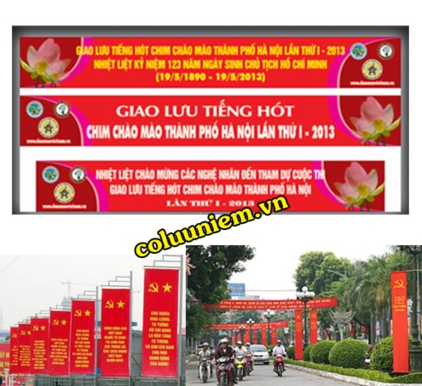 Các loại băng rôn và những lưu ý khi thiết kế