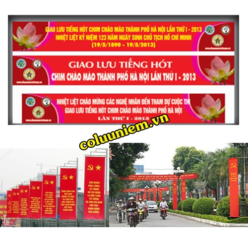Minh Á - Địa chỉ uy tín chuyên in băng rôn chào mừng đại hội chi bộ