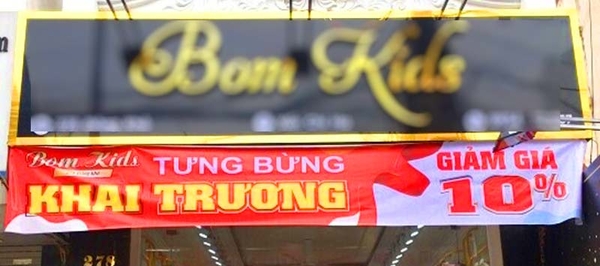 Muốn băng rôn khai trương hấp dẫn nhất định phải nắm được bí quyết này