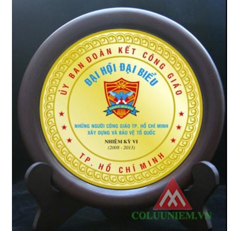 Mẫu bảng vinh danh tròn cao cấp, sang trọng