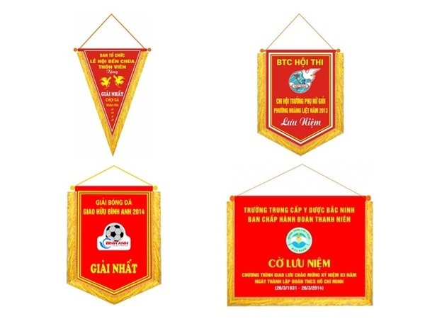 Tại sao cần chú ý tới màu nền cờ lưu niệm trước khi in?