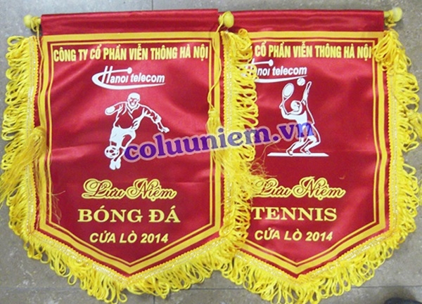 Những lưu ý khi đặt cờ lưu niệm cho các giải đấu tập thể