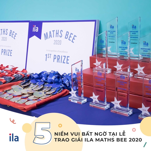 Sản xuất kỷ niệm chương pha lê, huy chương lễ trao giải ILa Maths Bee tại In Minh Á