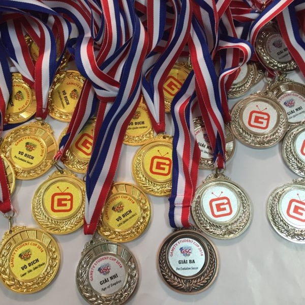 Huy chương cao cấp được mạ vàng, bạc, đồng từ Minh Á