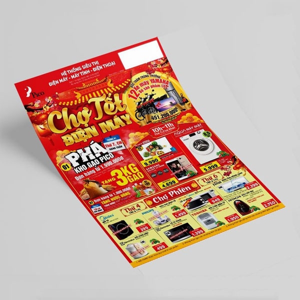 Thiết kế và in tờ rơi màu cần lưu ý những gì?