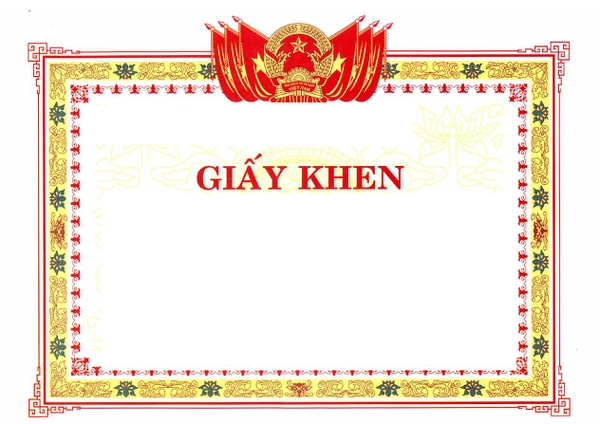 Minh Á – địa chỉ nhận in bằng khen, giấy khen chất lượng cao 