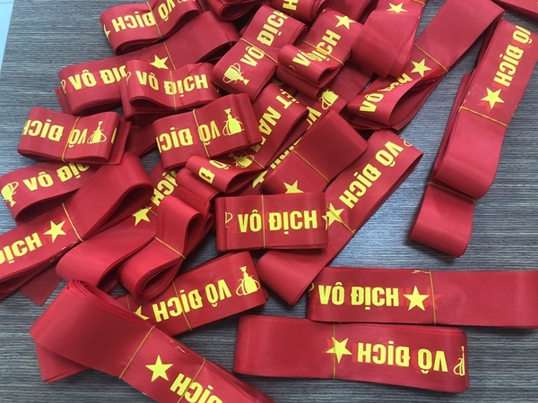 Băng Rôn Đeo Đầu Cổ Vũ Thiết Kế Đẹp Cho Đội Nhóm Và Sự Kiện