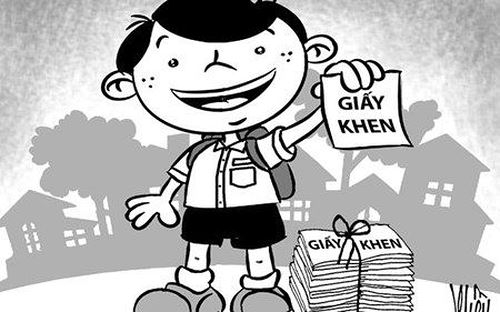 Tình trạng lạm phát giấy khen ở trường học hiện nay