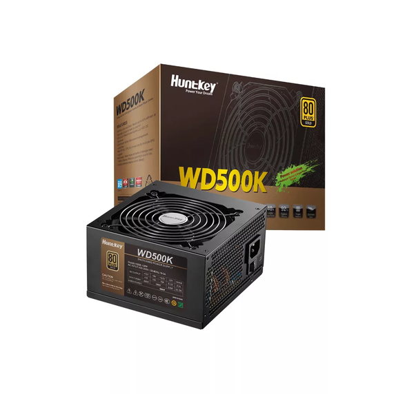 Nguồn máy tính Huntkey WD500K (500W | 80PLUS GOLD)