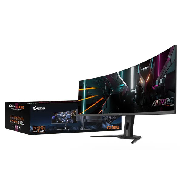 Màn Hình Gaming AORUS CO49DQ (49 inch - OLED - DQHD - 144Hz - 0.03ms - Cong)