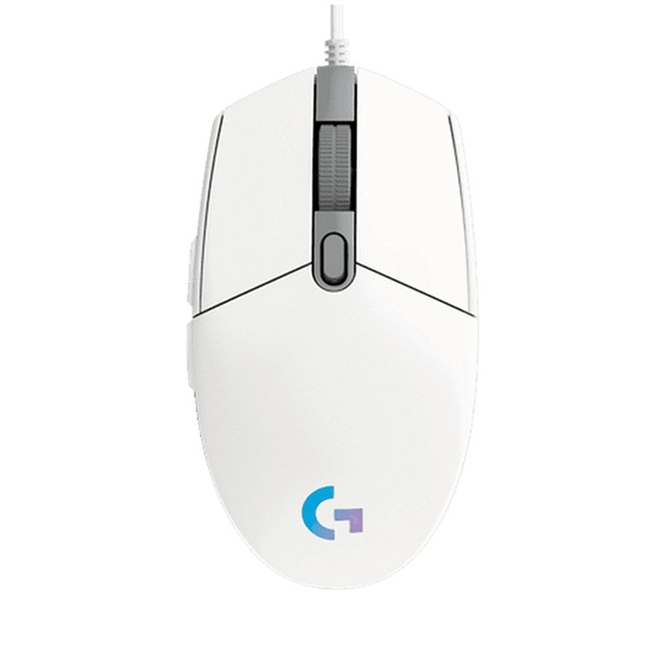 Chuột Gaming Logitech G102 Gen 2 Lightsync màu trắng