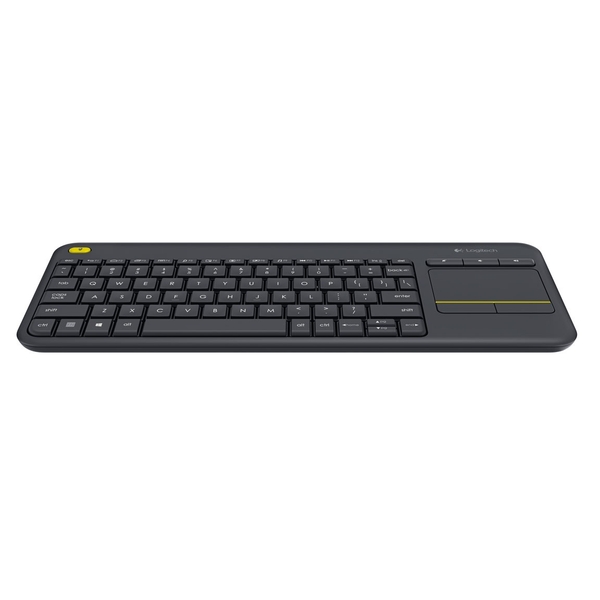 Bộ Keyboard + Mouse Pad Logitech Wireless K400 Plus đen xám tối