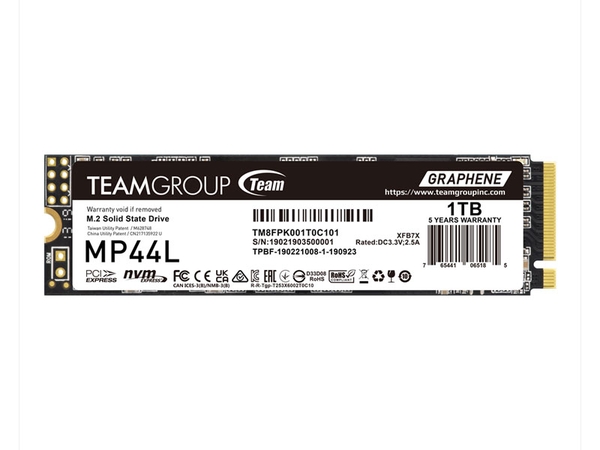 Ổ cứng SSD TeamGroup MP44L 1TB PCIe4x4 TM8FPK001T0C101 (5000-4500MB/s)