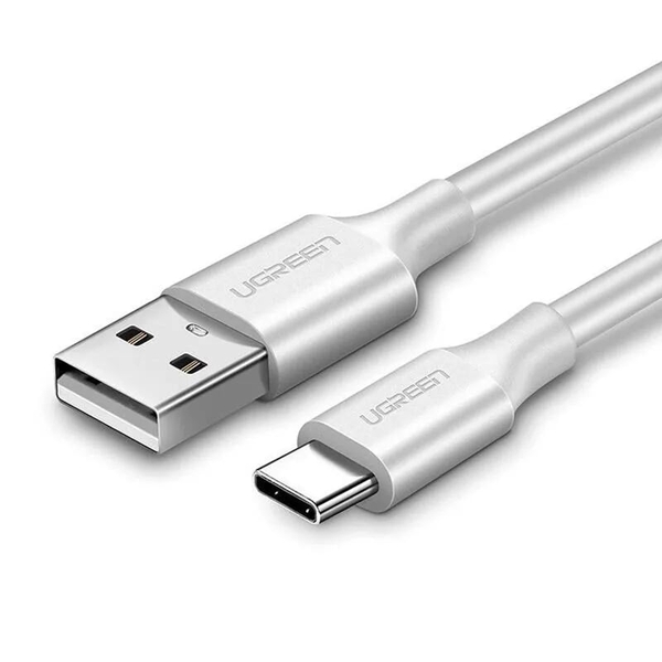 Dây USB 2.0 sang USB Type-C Ugreen 60122 1,5M màu trắng