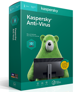 Phần mềm Kaspersky Anti Virus 1PC/1 Năm