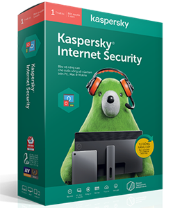 Phần mềm Kaspersky Internet Security 1PC/1 Năm