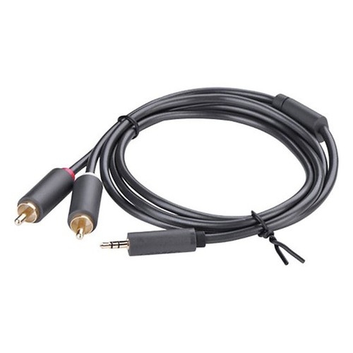 Cáp Audio chuyển 3.5mm 2M sang 2 đầu hoa sen RCA chính hãng Ugreen 10510