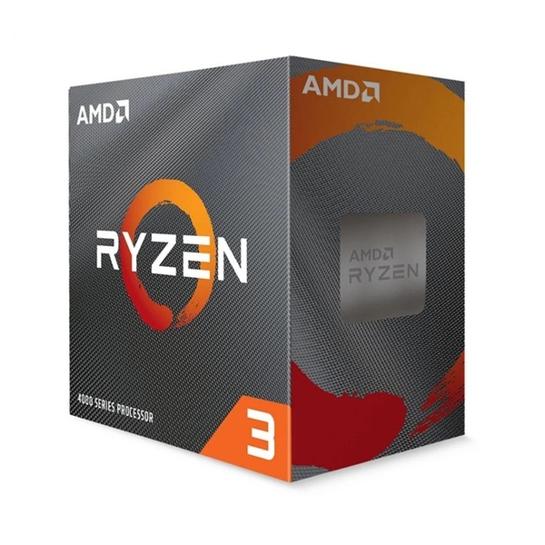 CPU AMD Ryzen 3 4100 3.8 GHz (4.0 GHz with boost) / 6MB cache / 4 cores 8 threads / socket AM4 / 65 W)